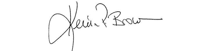 EY Kevin Brown full signature