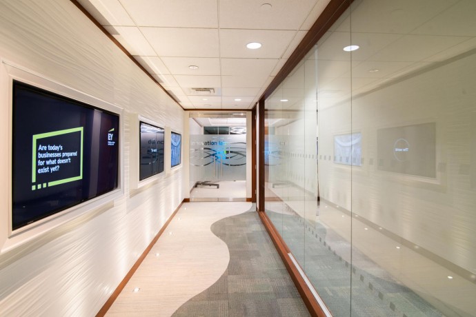 Corridor to wavespace innovation lab