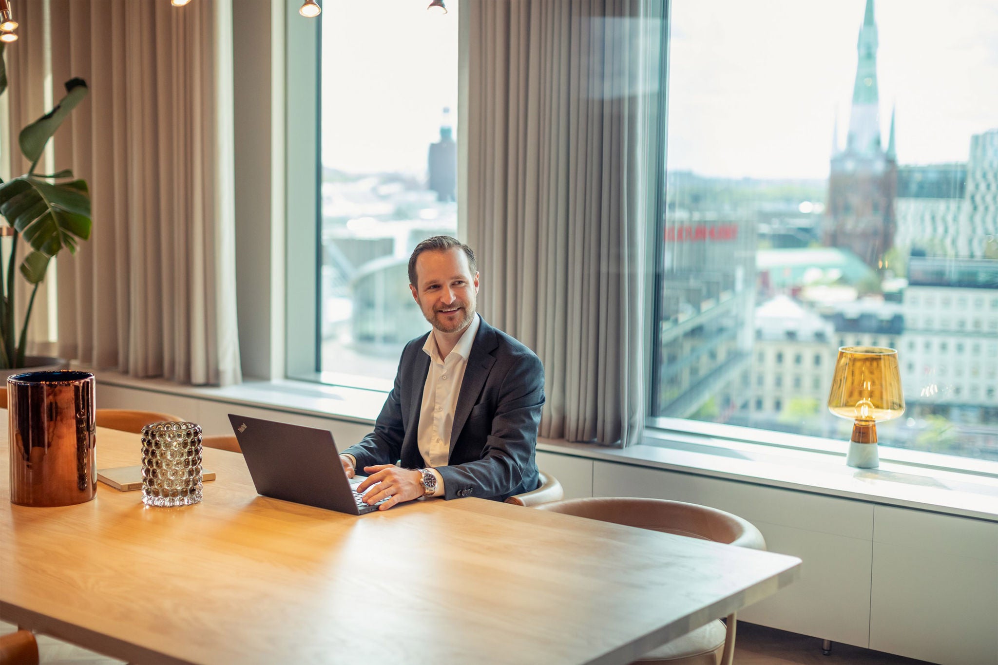 johan brobert in the stockholm office