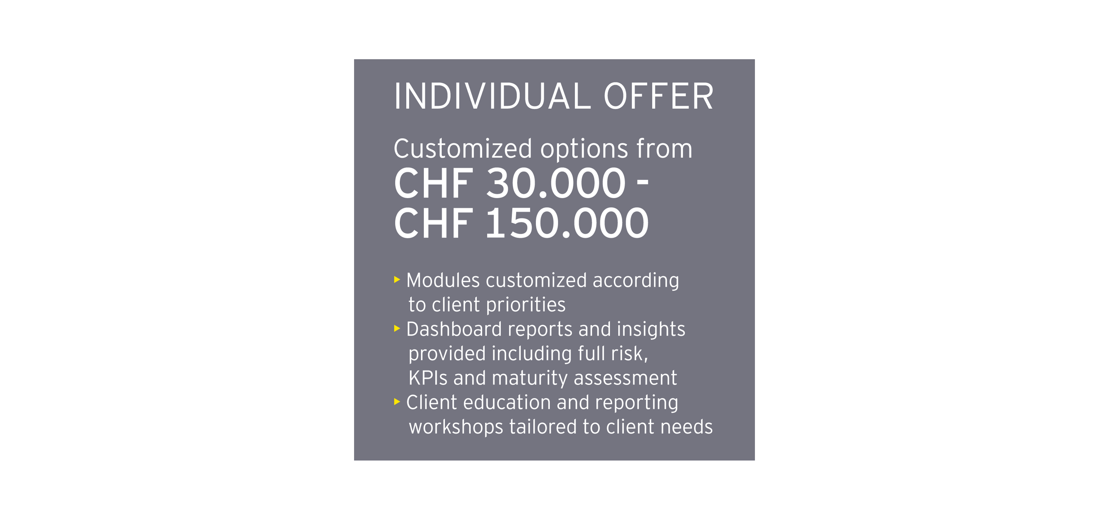 EY Individual Offer