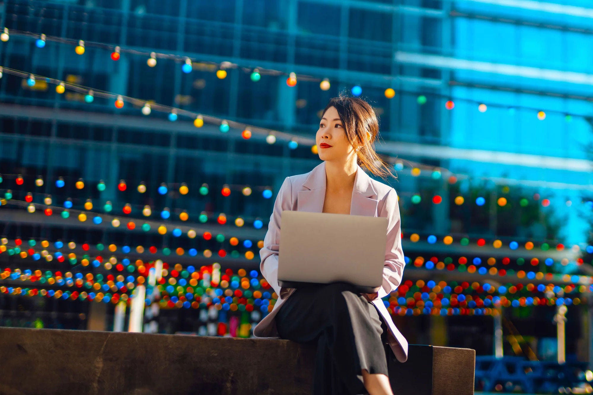 Asian business woman