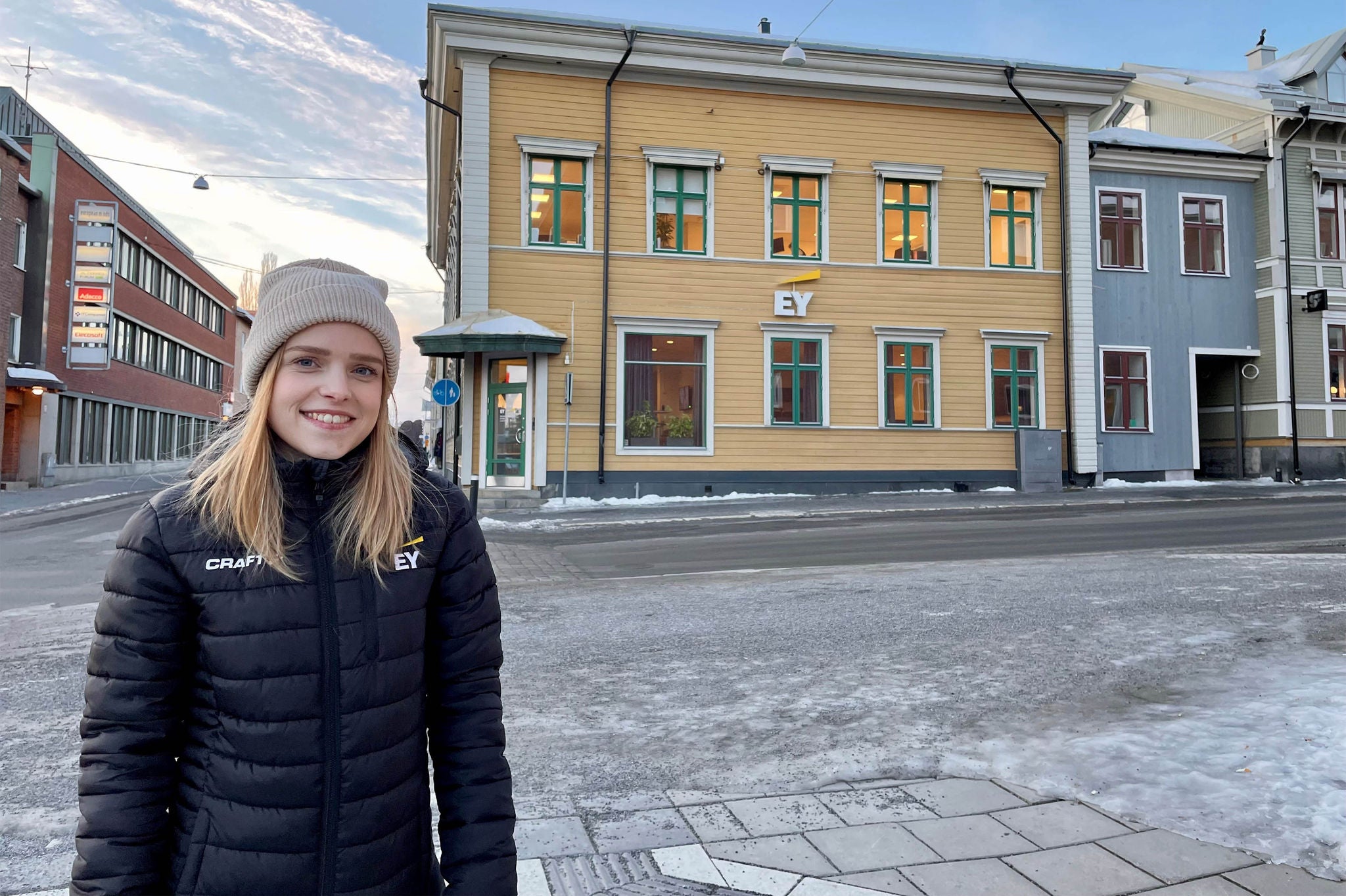 Josefin Holmström på EY Stockholmskontoret