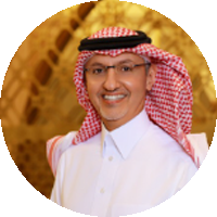 Photographic portrait of Abdulaziz Al-Sowailim