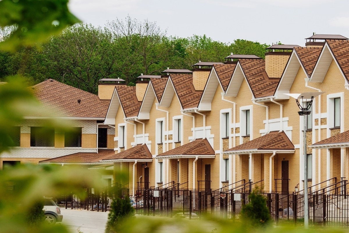 row of houses