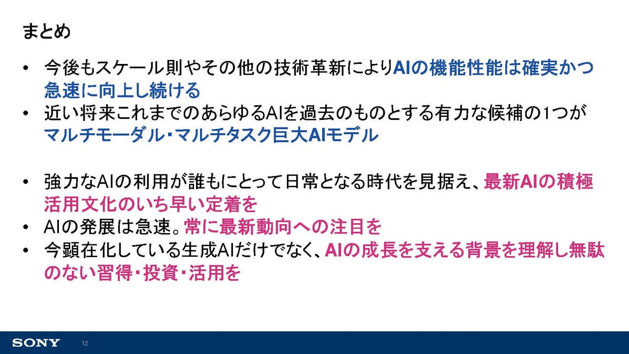 ソニーグループ投影資料