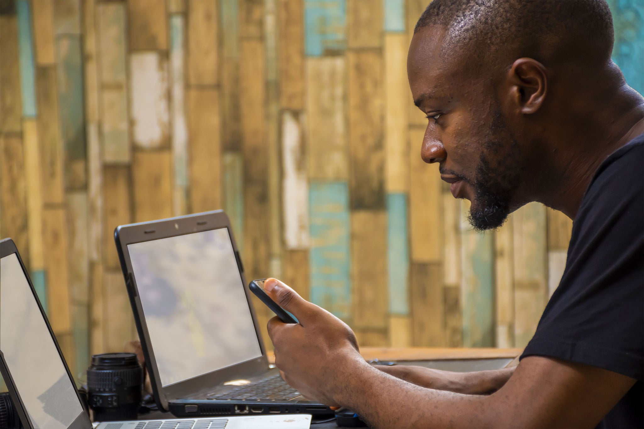 Man working in office