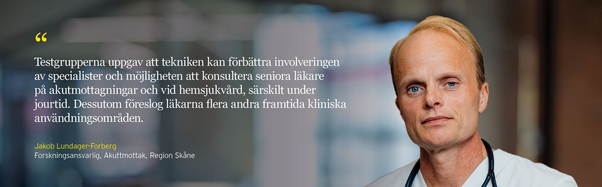 Bild och citat av Jakob Lundager Forberg