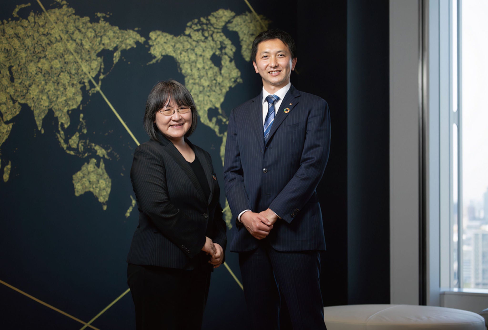 高村ゆかり氏と馬野 隆一郎