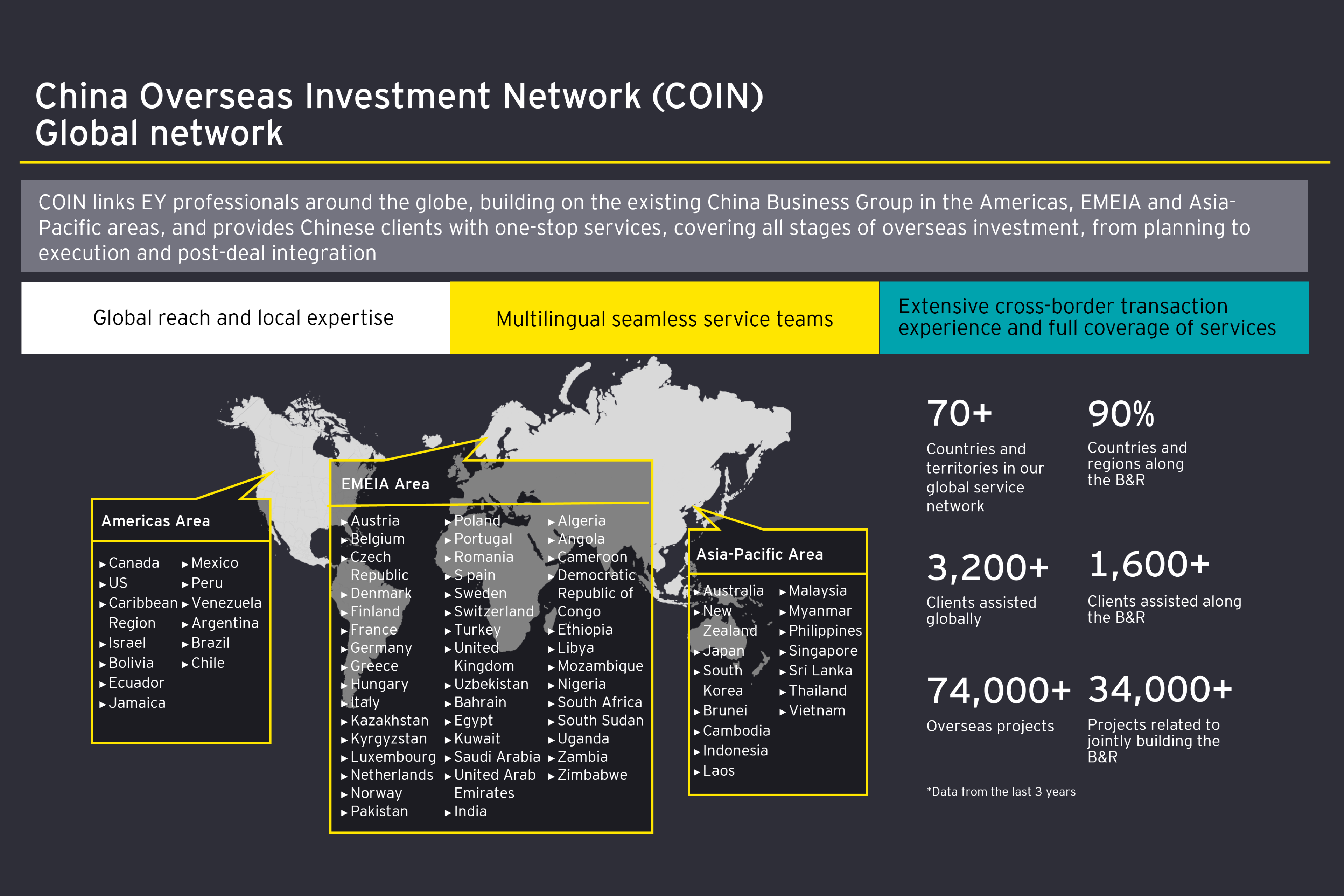 China overseas investment global network