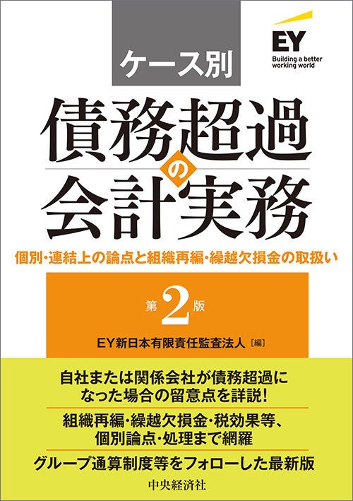 ケース別 債務超過の会計実務 個別・連結上の論点と組織再編・繰越欠損金の取扱い（第2版） | EY Japan