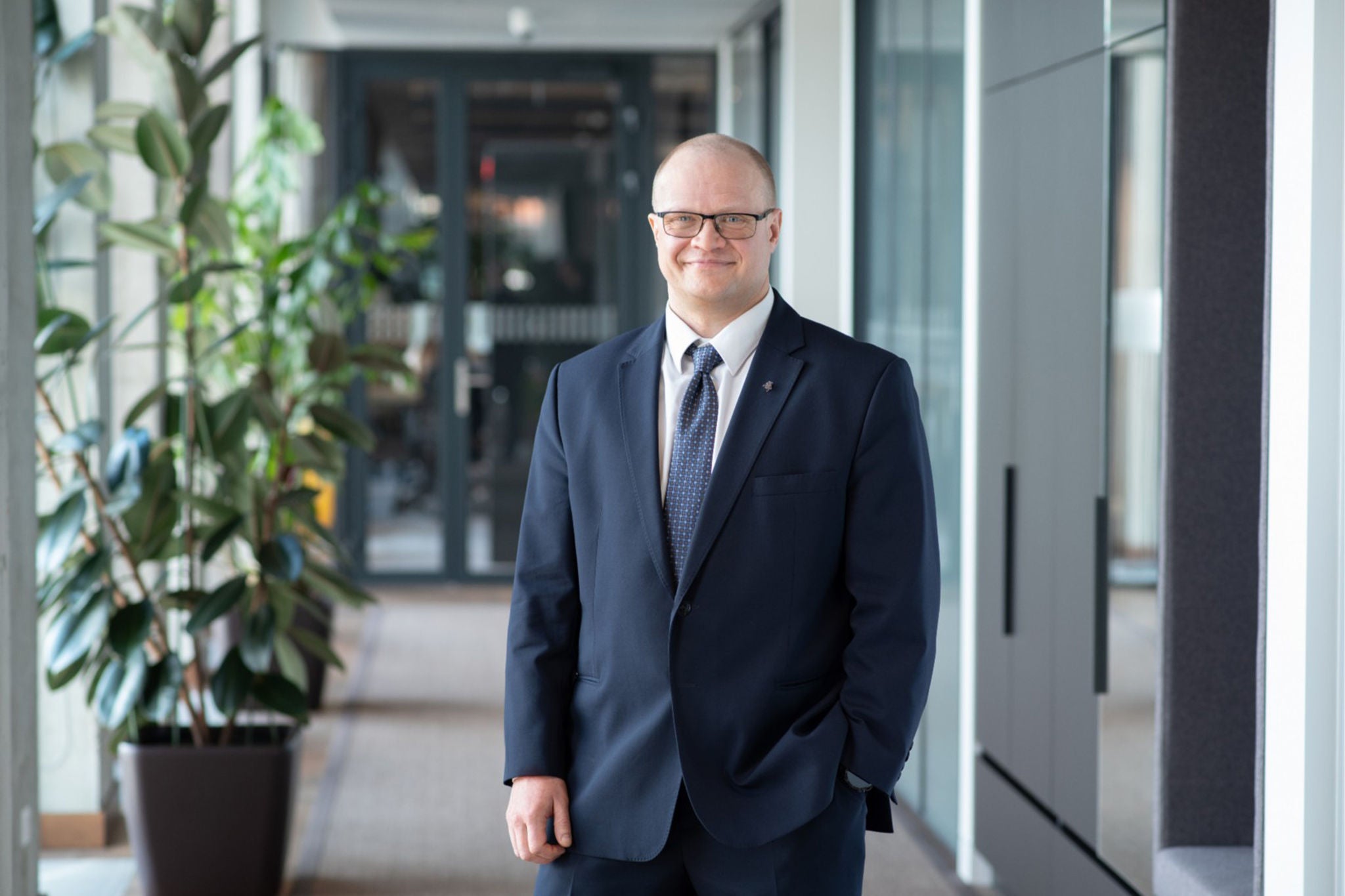 Photographic portrait of Egidijus Kundelis