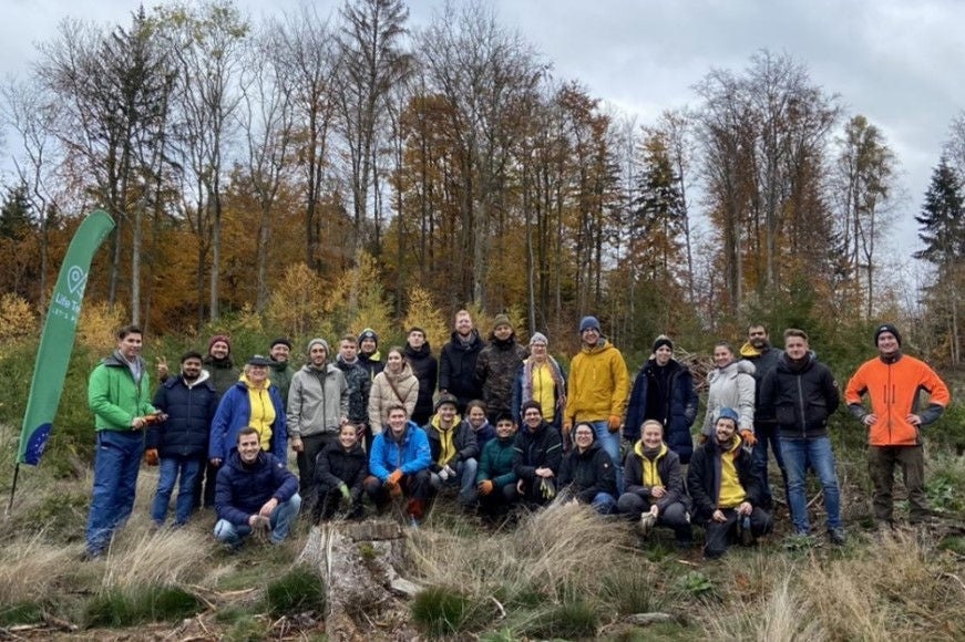 Photo of Baumpflanzaktion im odenwald