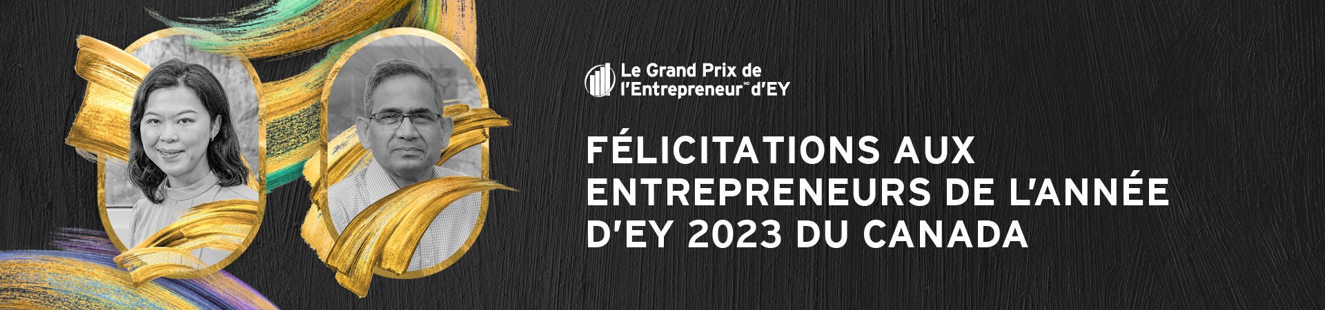 Félicitations aux entrepreneurs de l’année d’EY 2023 du Canada