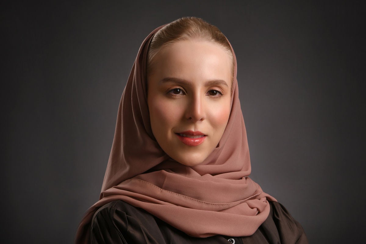 Photographic portrait of Sama Alharthi