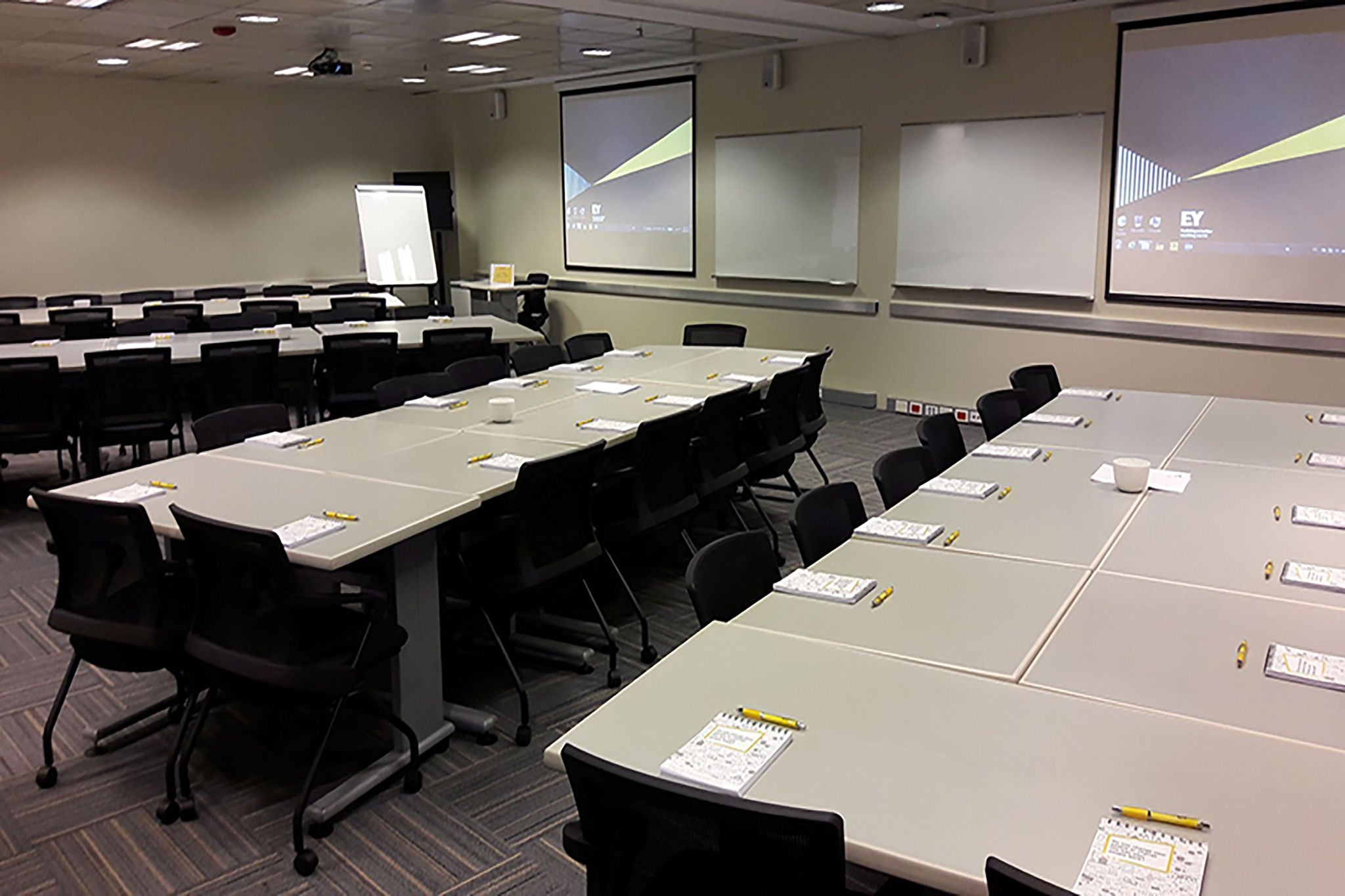 Sala de reuniones y capacitaciones en EY Argentina