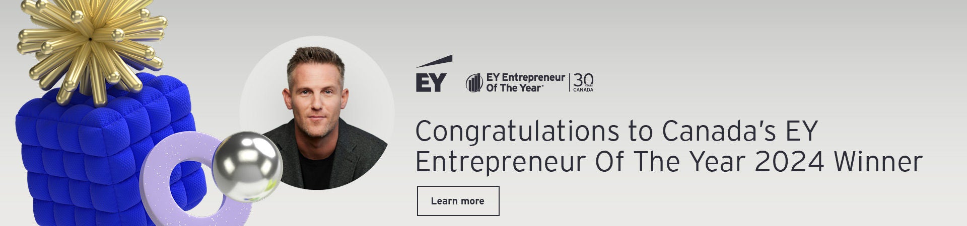 Congratulations to Canada's EY Entrepreneur Of The Year® 2024 winner