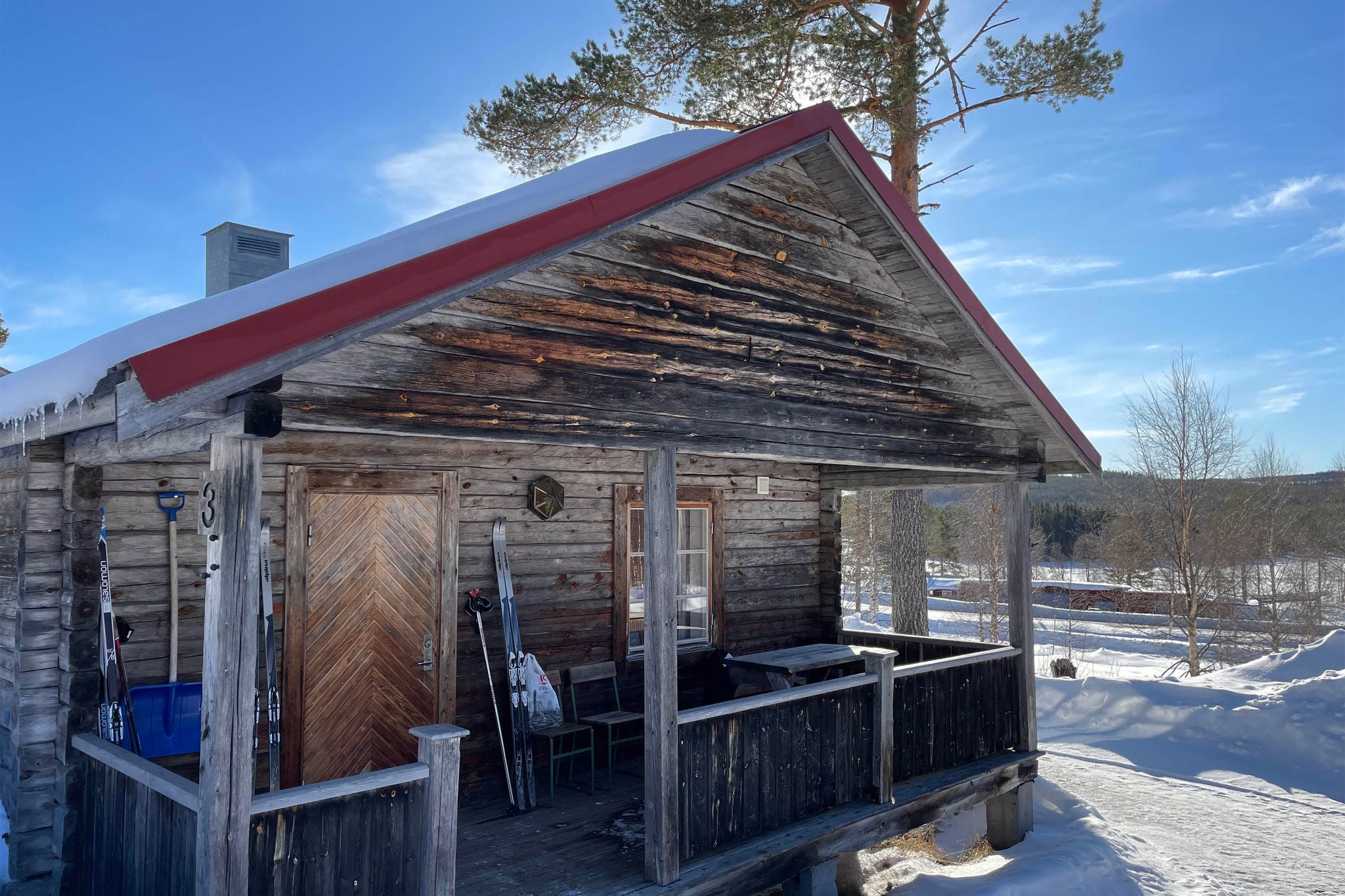 Mountain cabin house for stay