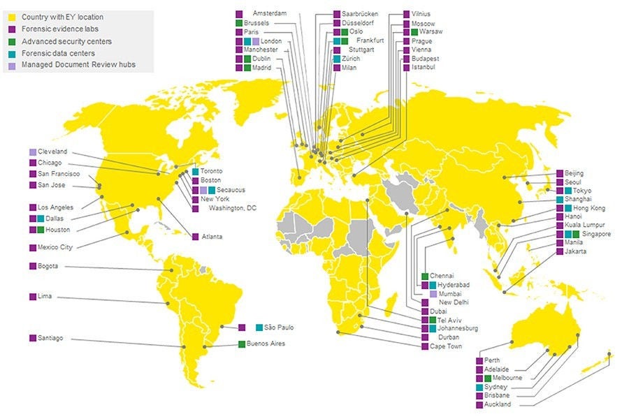 Digital forensics global network