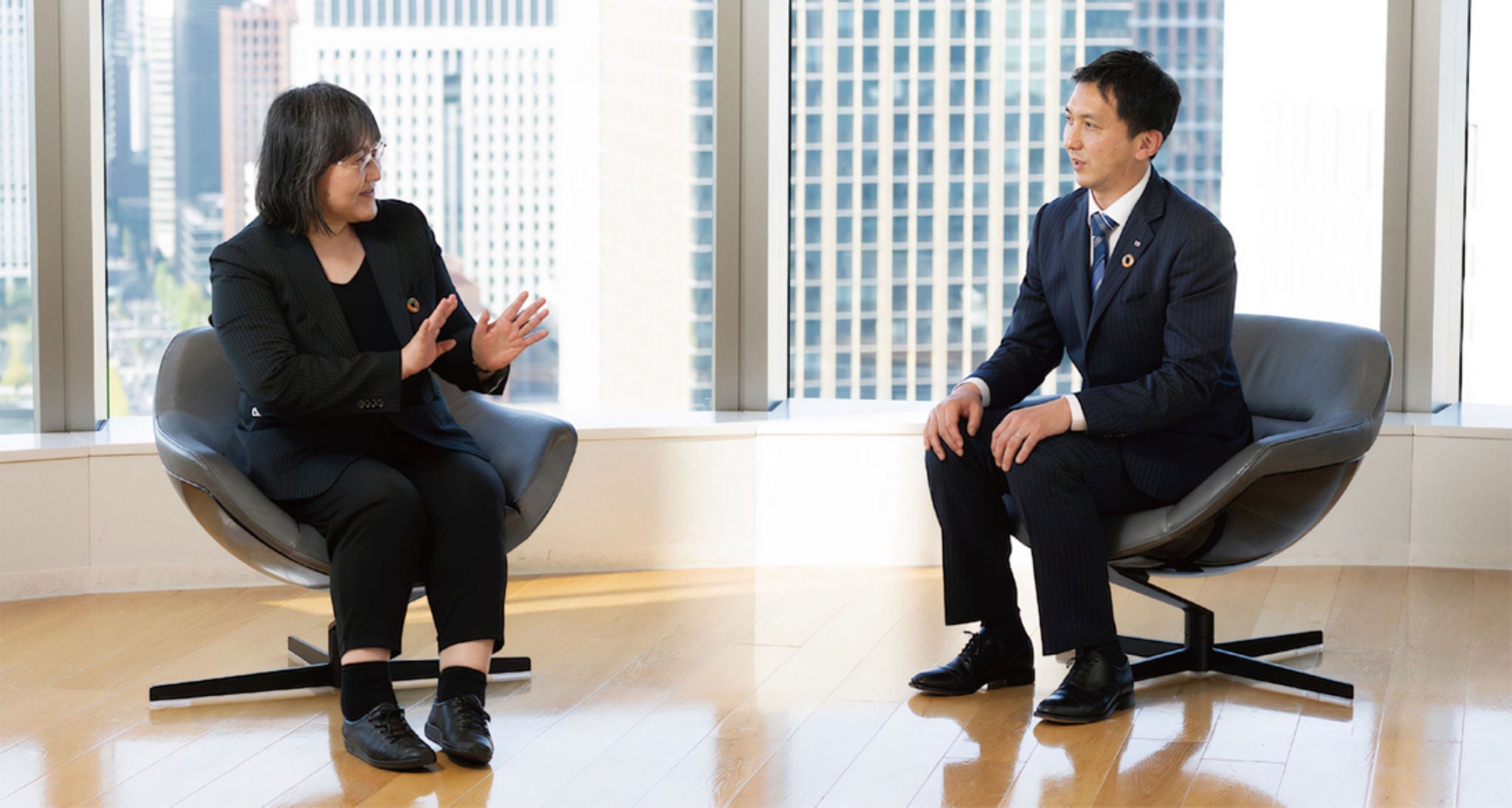 高村ゆかり氏と馬野 隆一郎