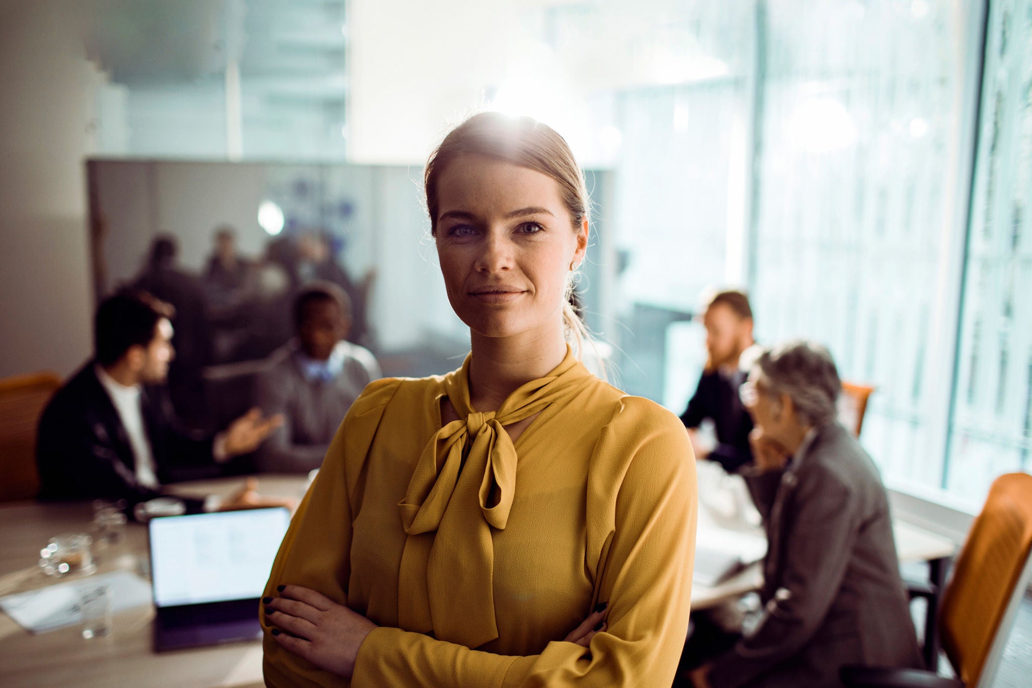 young businesswoman