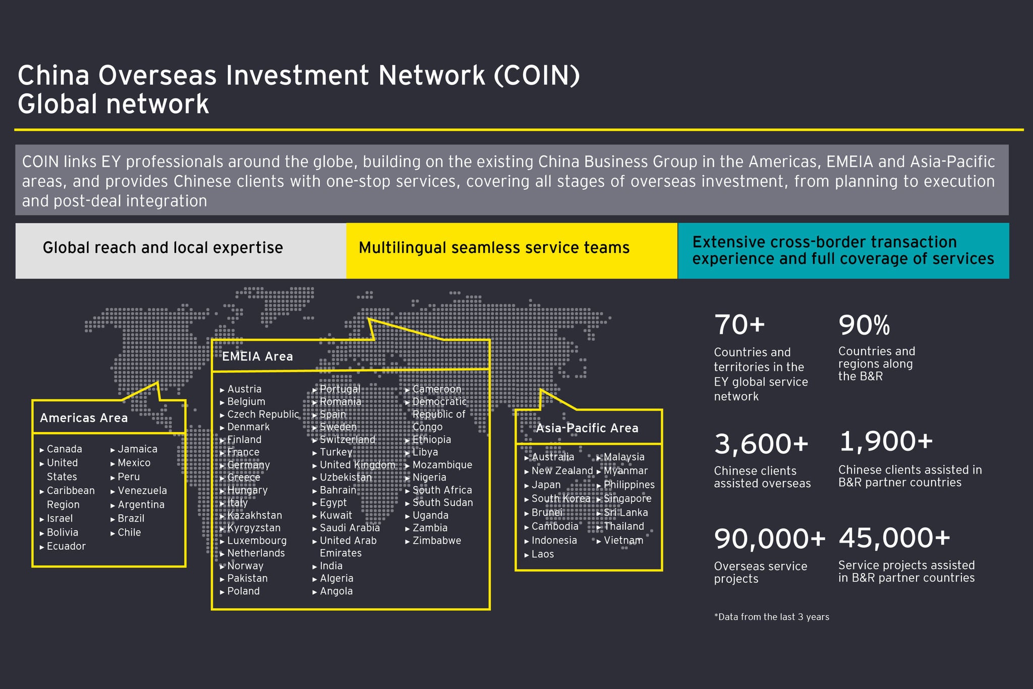 China overseas investment global network