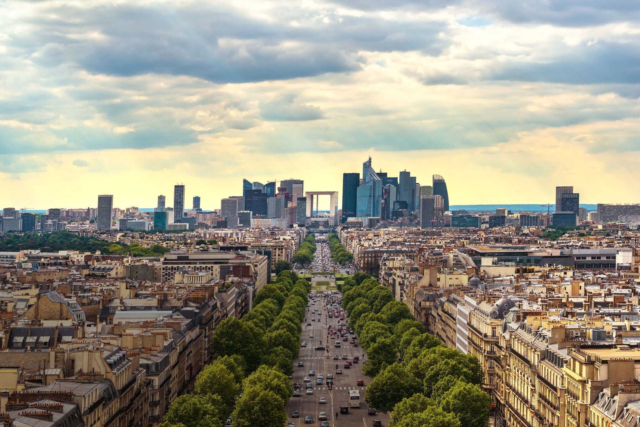 Le quartier La Défense à Paris