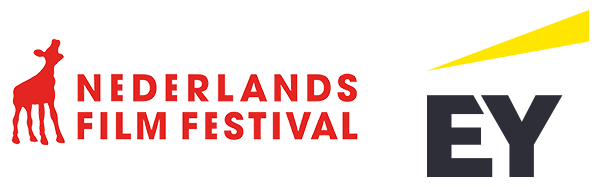 Nederlands Film Festival logo and EY logo