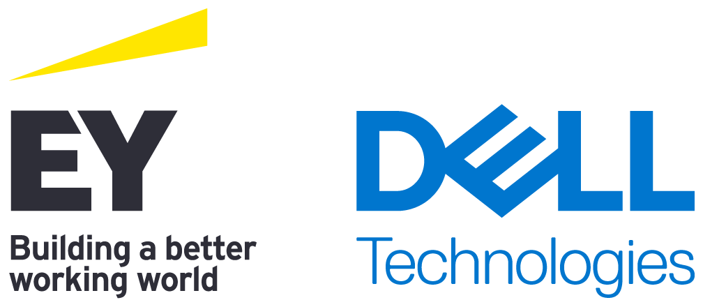 EY and dell logo