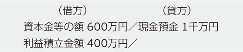 税務上の仕訳