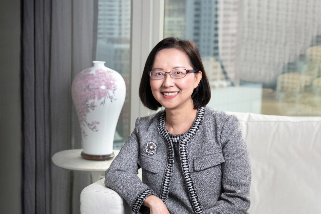 Photographic portrait of Agnes Chan