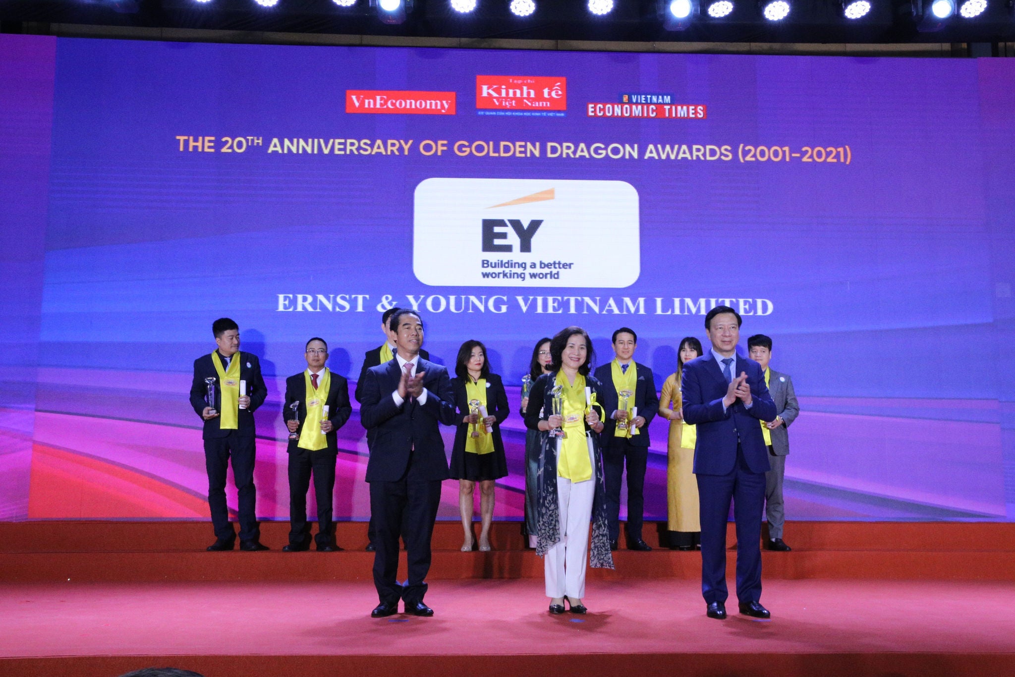 Golden dragon awards ceremony