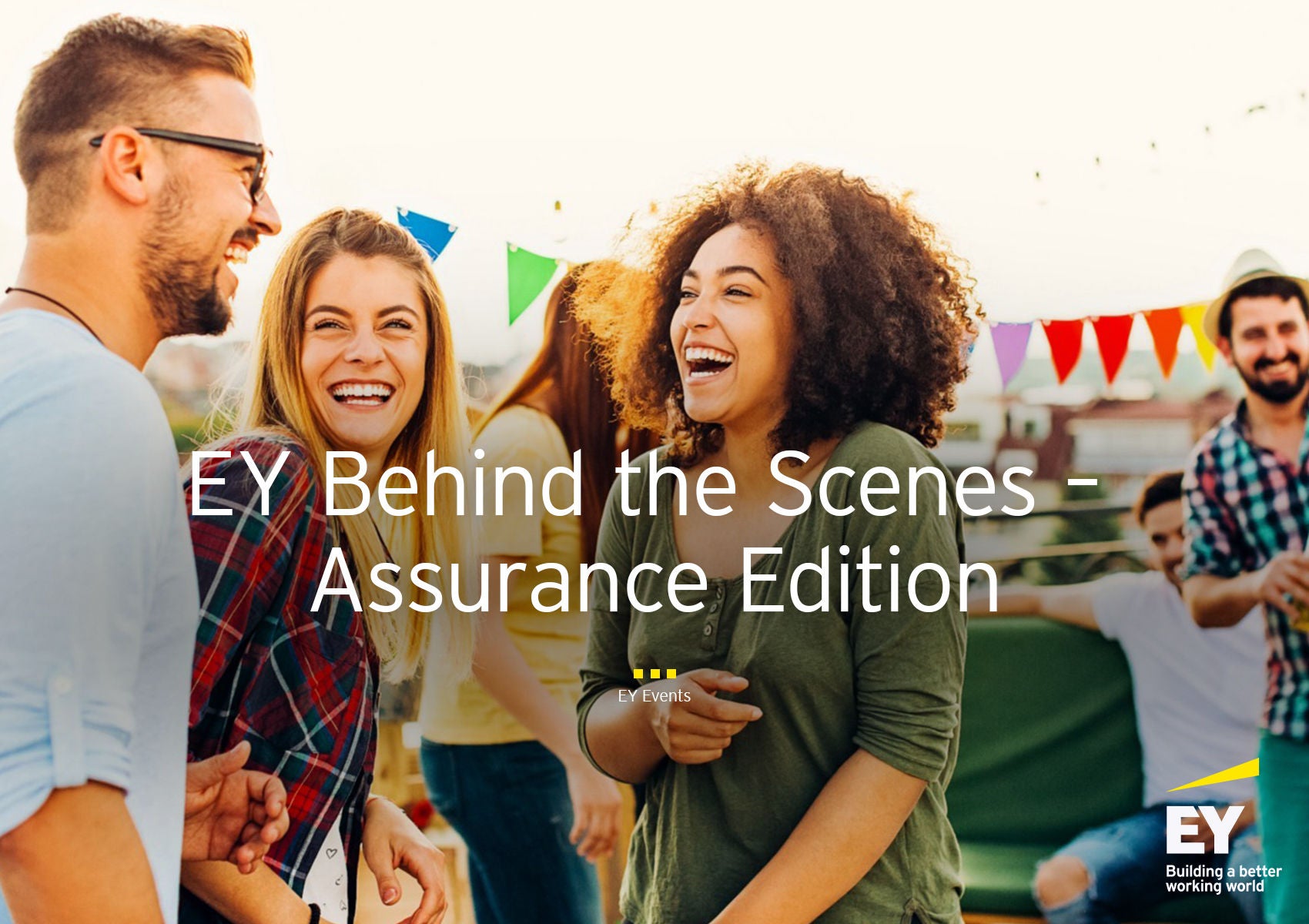 Careers Event: EY Behind the Scenes - Assurance Edition