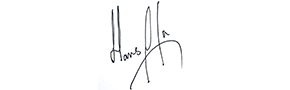 Harsha Basnayake Signature