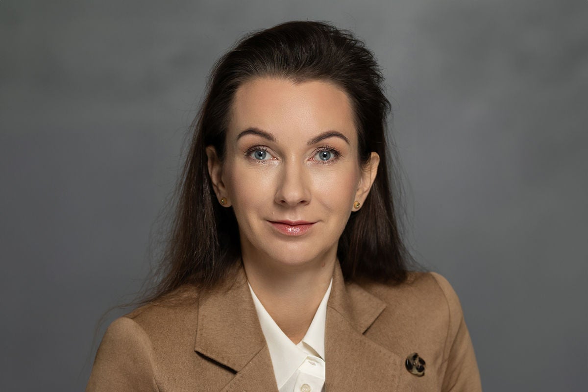 Photographic portrait of Simona Skardziuviene