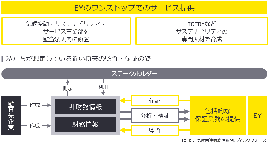 包括的な保証業務のイメージ