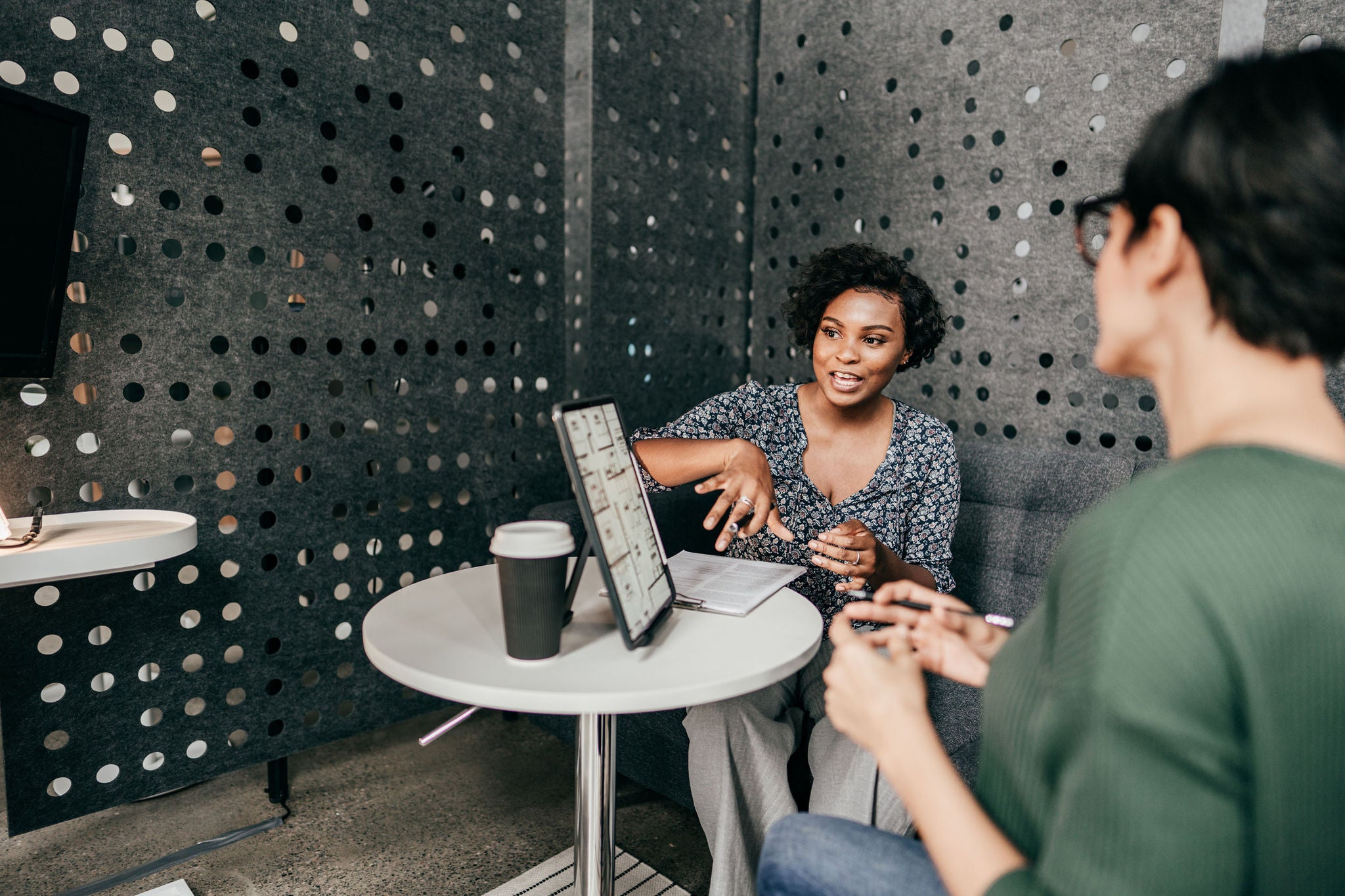 Make Your Small Business Ready to Succeed. Entrepreneur Hispanic women working in the office and having business meeting