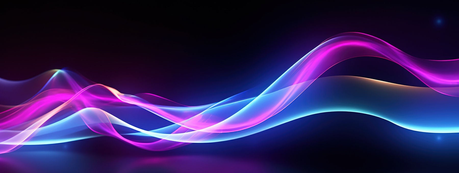 abstract futuristic background with pink blue glowing neon moving high speed wave lines and bokeh lights. Data transfer concept Fantastic wallpaper