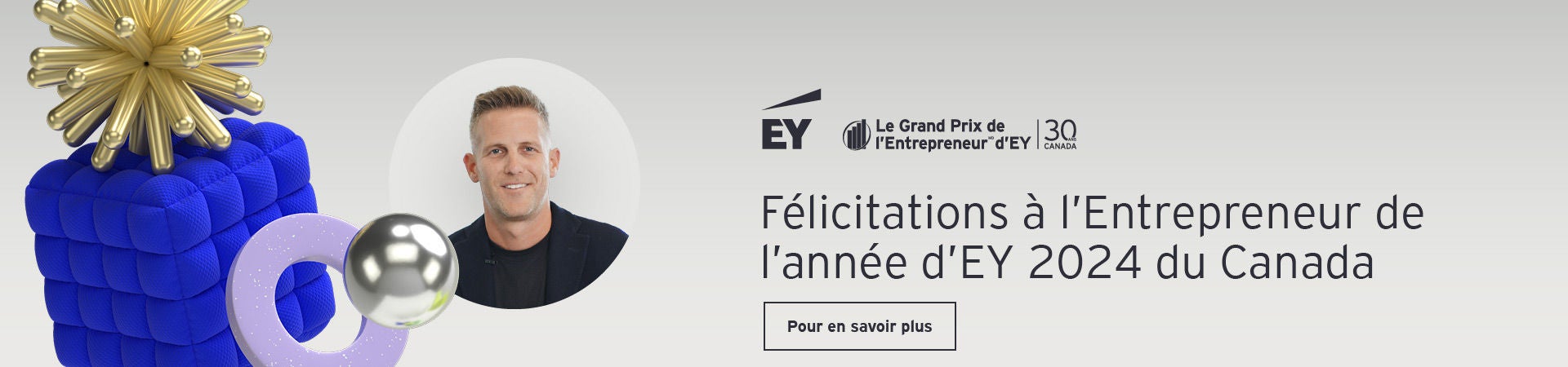 Félicitations à l’Entrepreneur de l’année d’EY 2024 du Canada