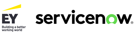 EY Service now logo