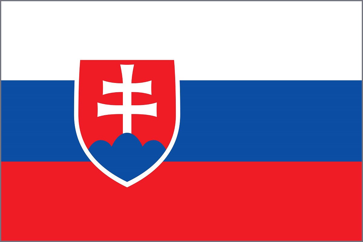 Flag of slovakia