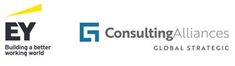 EY and Guidewire logo