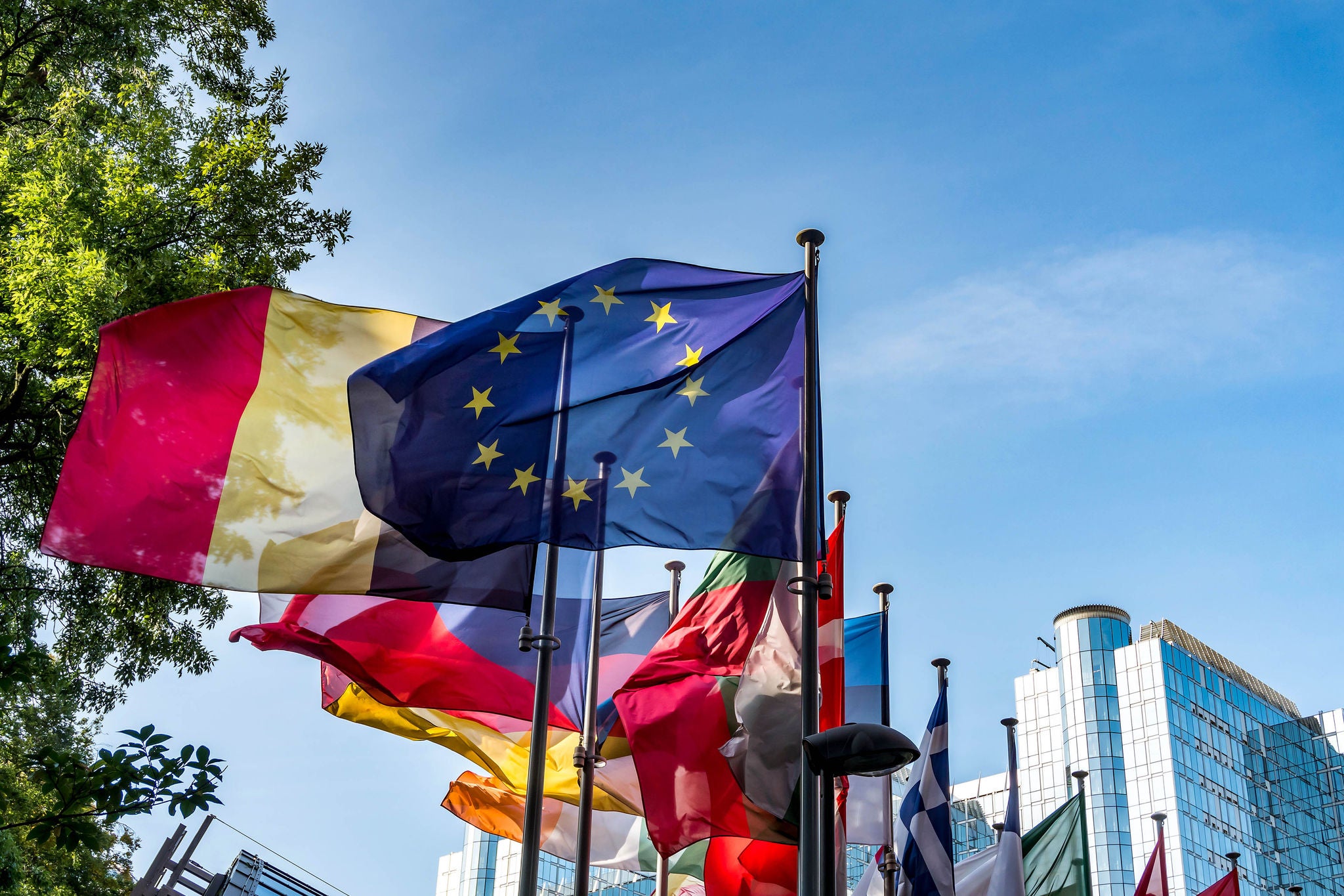 Images of countries flags