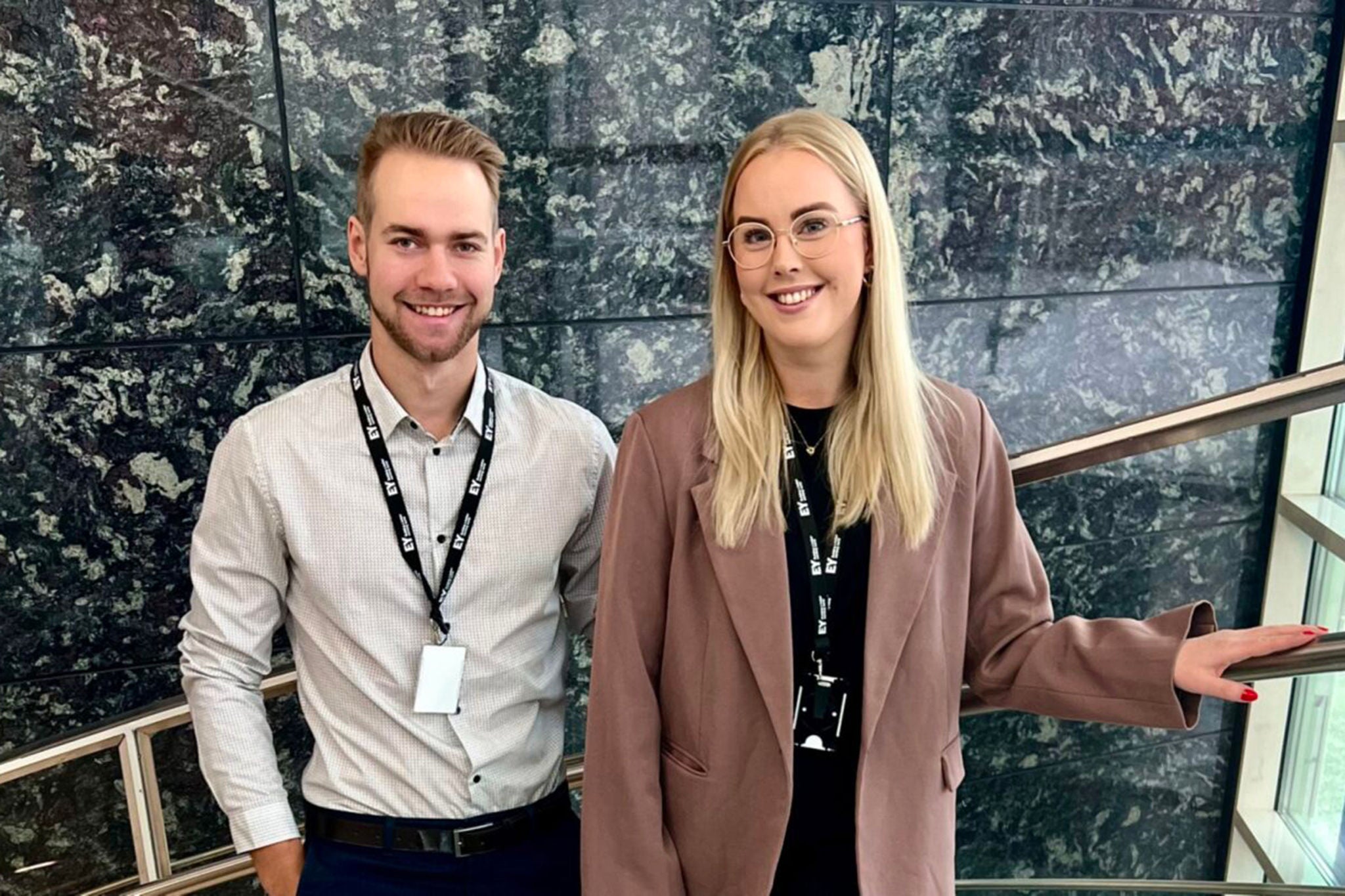 Joonas and Elina Assurance team