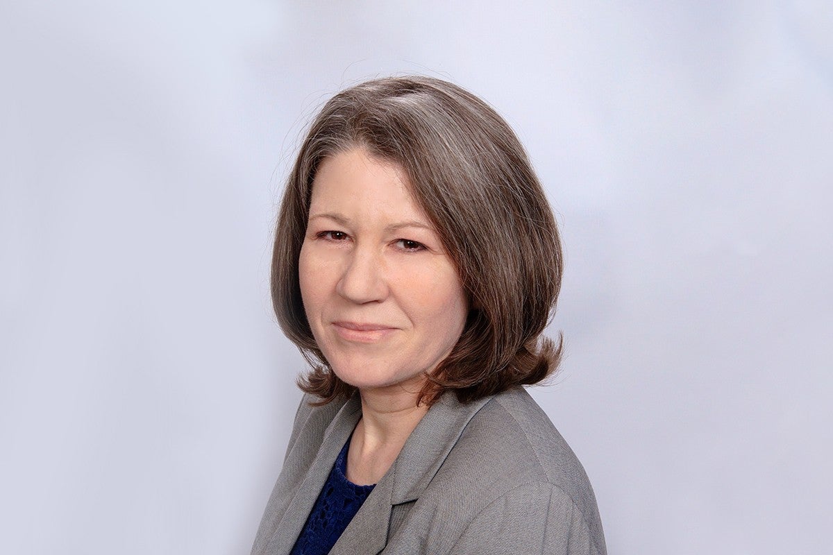 Photographic portrait of Nancy Korman