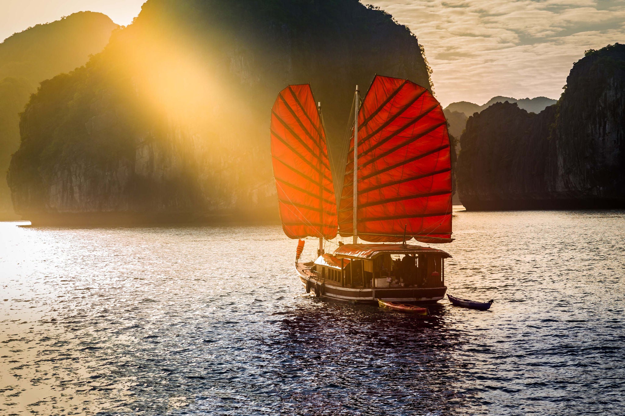 The wonderful Halong Bay, Unesco world heritage in Vietnam