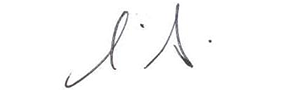 Andres Saenz Signature