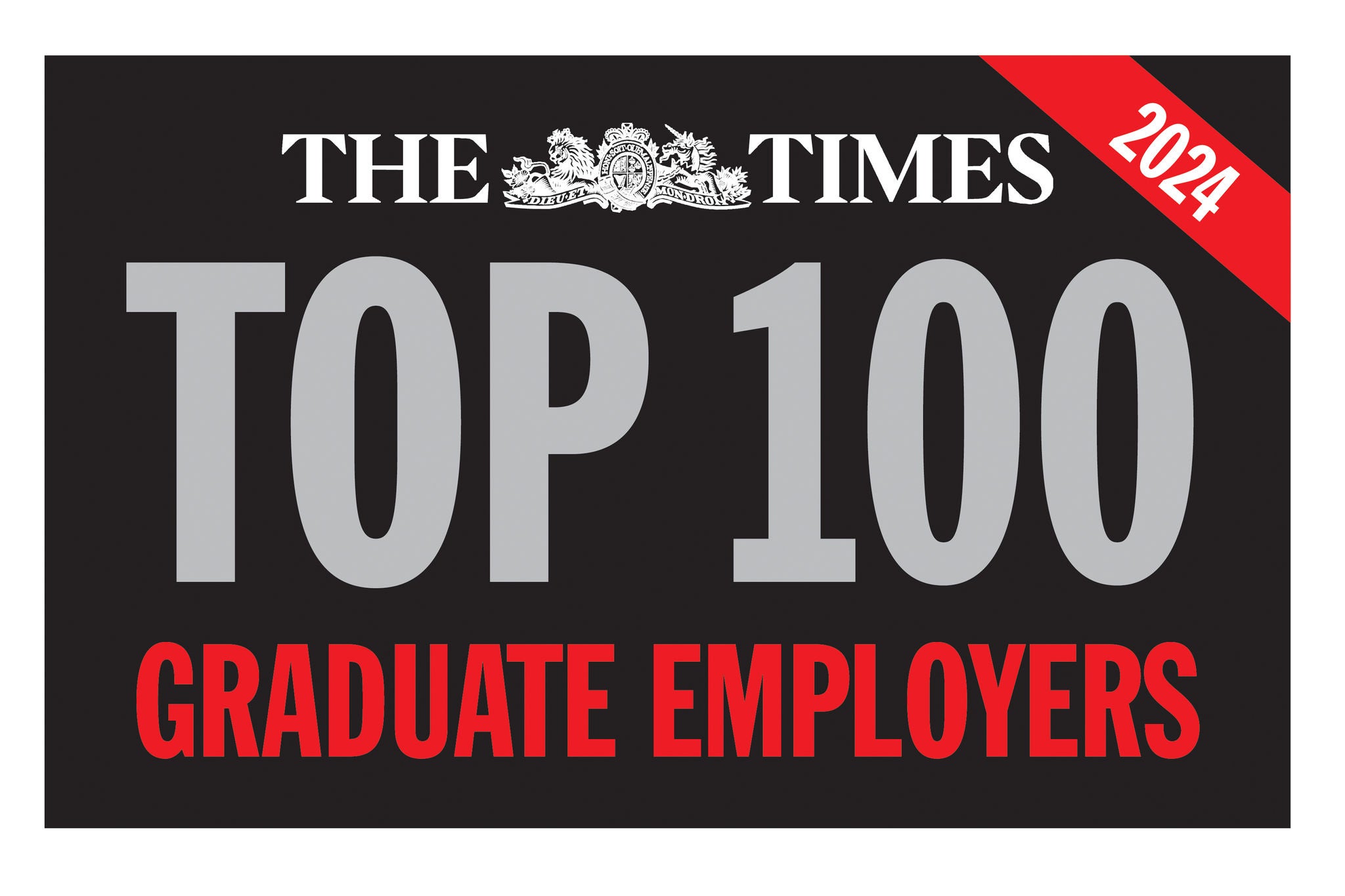 top 100 graduate employers logo