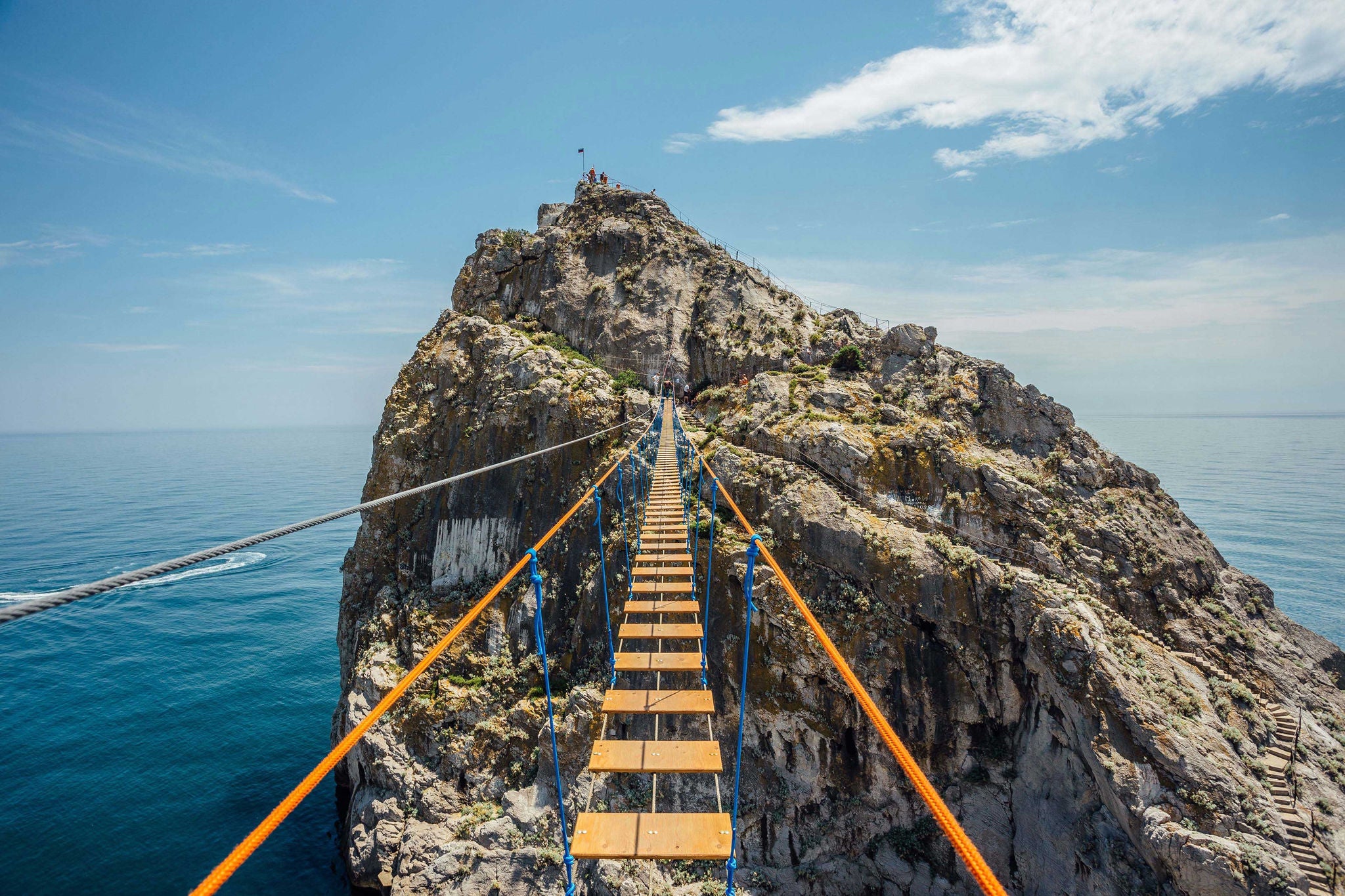 bridge in the mountains