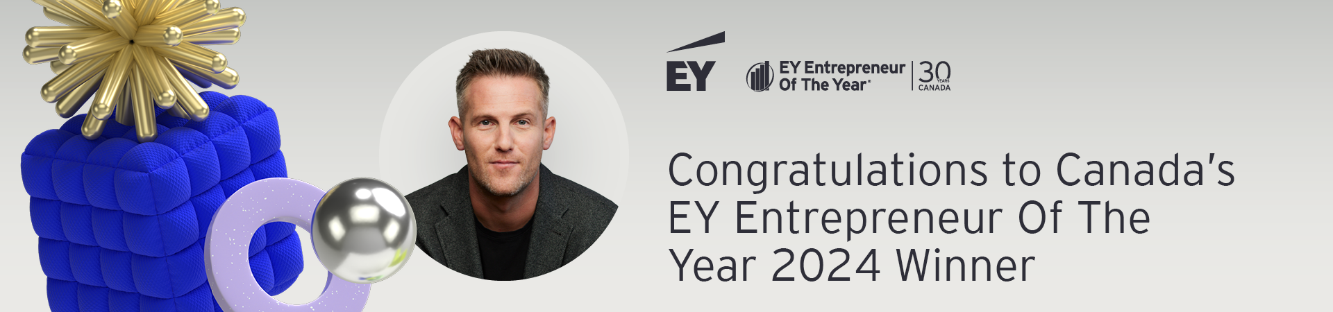 Congratulations to Canada's EY Entrepreneur Of The Year® 2024 winner