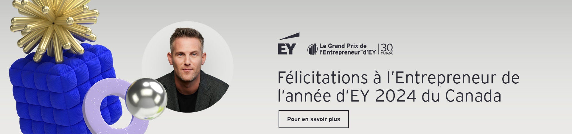 Félicitations à l’Entrepreneur de l’année d’EY 2024 du Canada